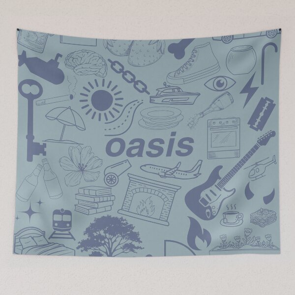 Item preview, Oasis Collage designed and sold by musical.collages.