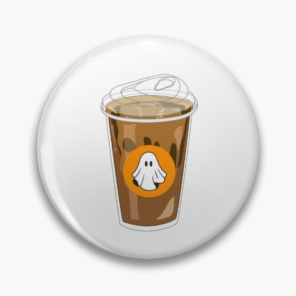 Item preview, ghost halloween iced coffee designed and sold by lovesimplicity1.