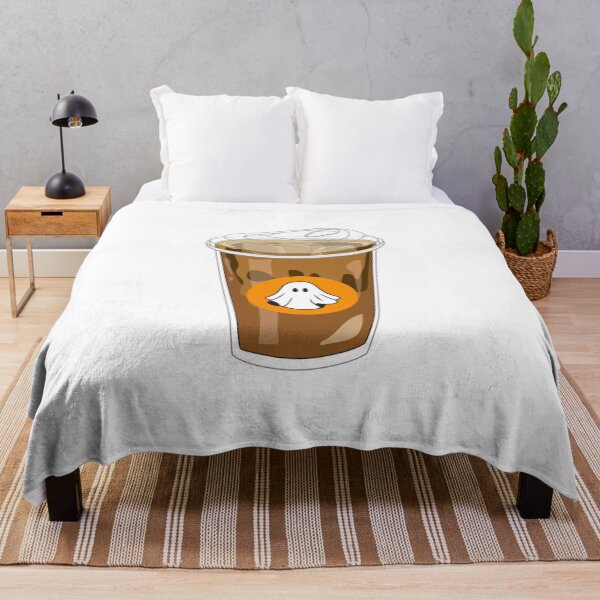Item preview, ghost halloween iced coffee designed and sold by lovesimplicity1.