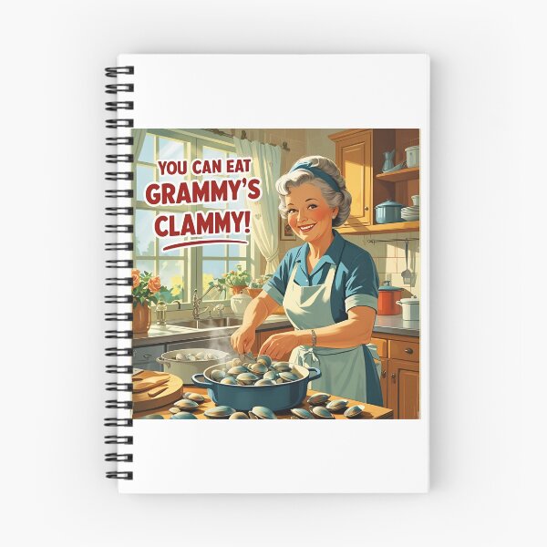 Item preview, You can eat grammy's clammy! designed and sold by NicMacTees.