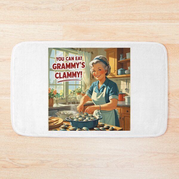 Item preview, You can eat grammy's clammy! designed and sold by NicMacTees.