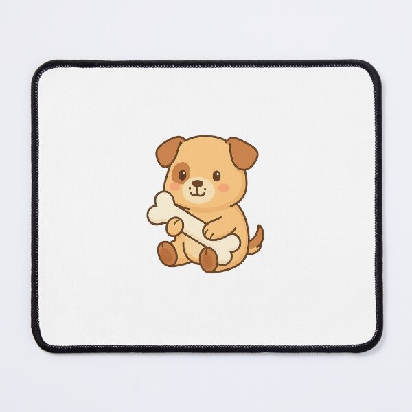 Item preview, Cute Dag with Bone designed and sold by WauWPrints.