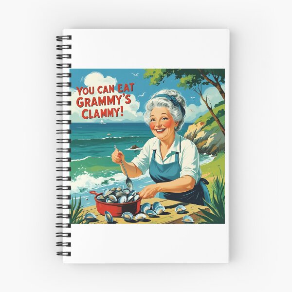 Item preview, You can eat grammy's clammy! designed and sold by NicMacTees.