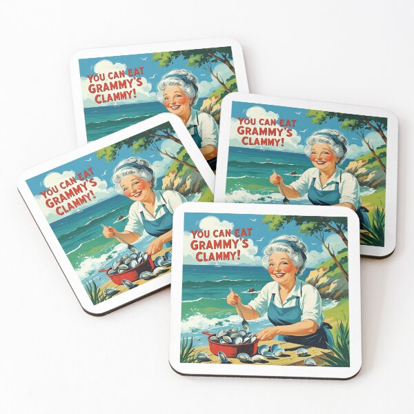 Item preview, You can eat grammy's clammy! designed and sold by NicMacTees.