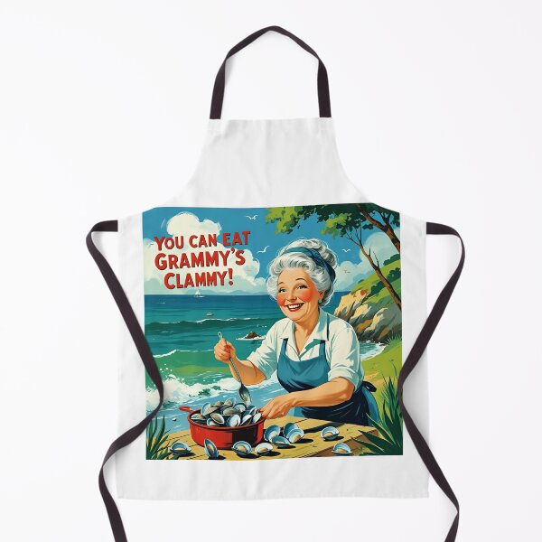 Item preview, You can eat grammy's clammy! designed and sold by NicMacTees.