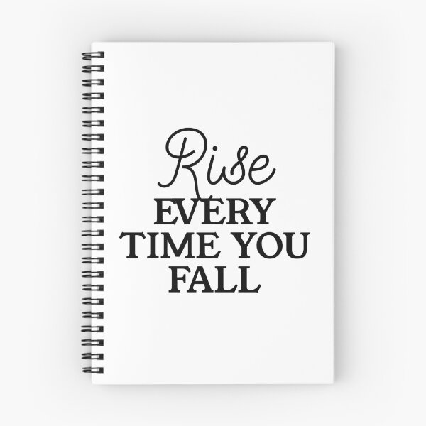 Item preview, Rise Every Time You Fall - Resilience Quote for Comeback Spirits designed and sold by Soaring Eagle.