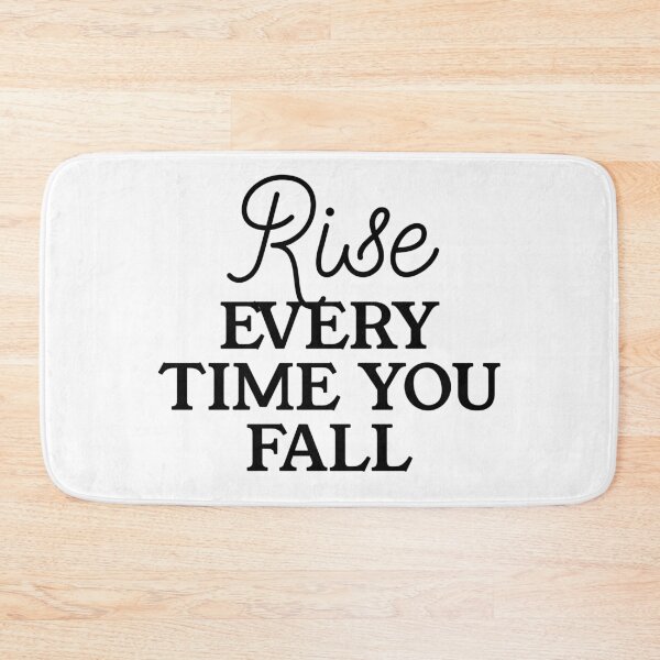 Item preview, Rise Every Time You Fall - Resilience Quote for Comeback Spirits designed and sold by Soaring Eagle.
