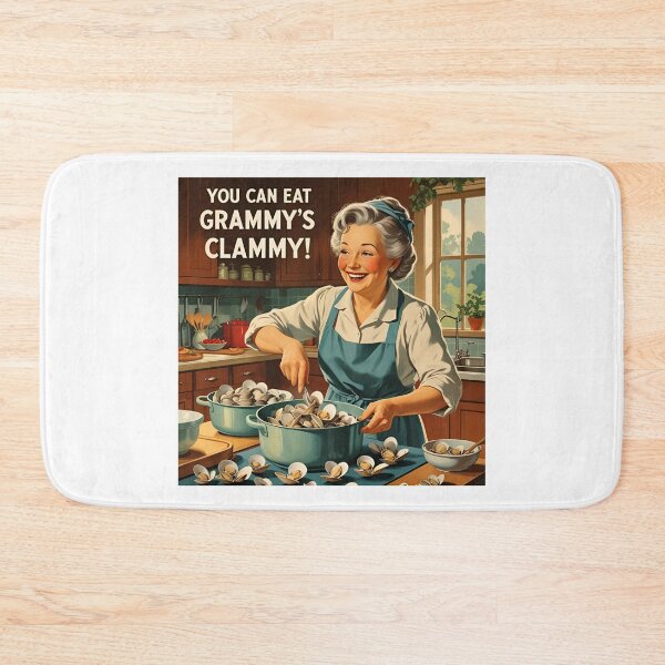 Item preview, You can eat grammy's clammy! designed and sold by NicMacTees.