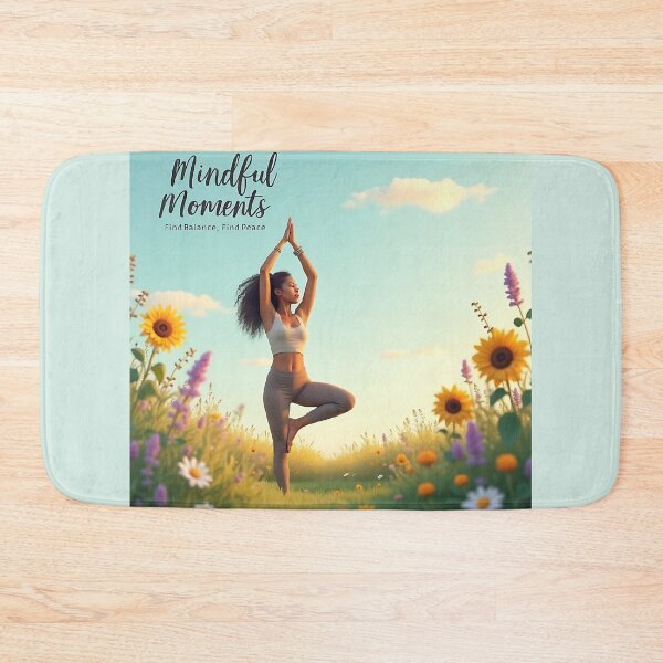Item preview, Mindful Moments. Find Balance, Find Peace; Mental Harmony: Art of Inner Peace designed and sold by Creative-RE.