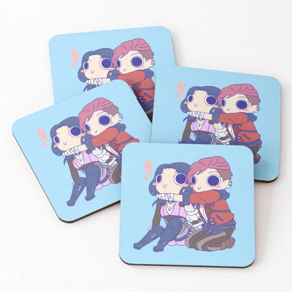 Item preview, Caitlyn & Vi Chibi designed and sold by PigiOink.