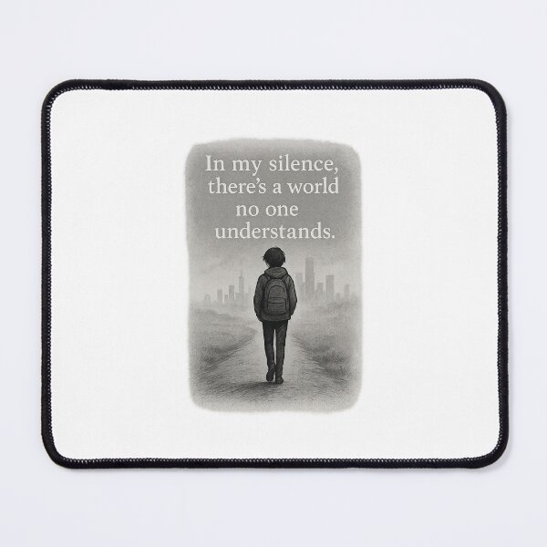 Item preview, In My Silence – A World Unknown designed and sold by Fawaz-8.