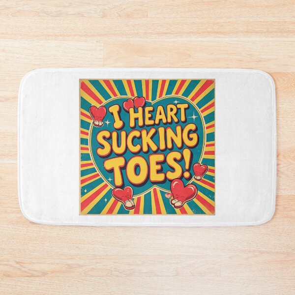 Item preview, I heart sucking toes! designed and sold by NicMacTees.
