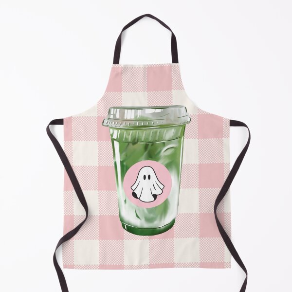 Item preview, plaid ghost iced matcha designed and sold by lovesimplicity1.