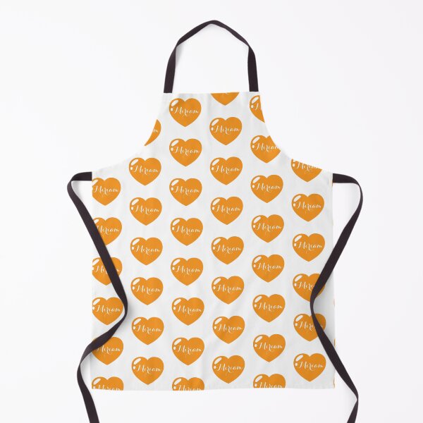 Item preview, Miriam Name with Orange Heart designed and sold by Monika Howarth.