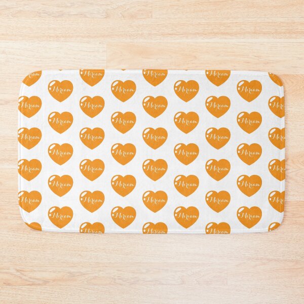 Item preview, Miriam Name with Orange Heart  designed and sold by Monika Howarth.