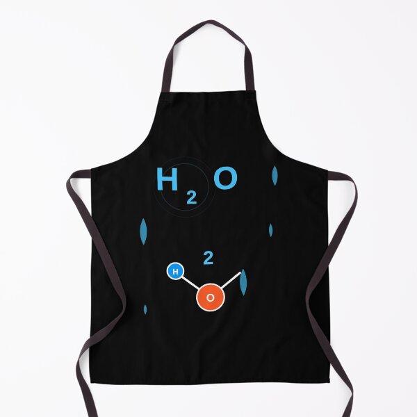 Item preview, H2O Water Molecule Chemistry Science Design designed and sold by Pickmash.