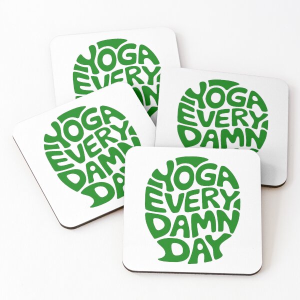 Item preview, Yoga Every Damn Day – Motivational Yoga Quote for Yogis & Beginners designed and sold by Mytrustiq.