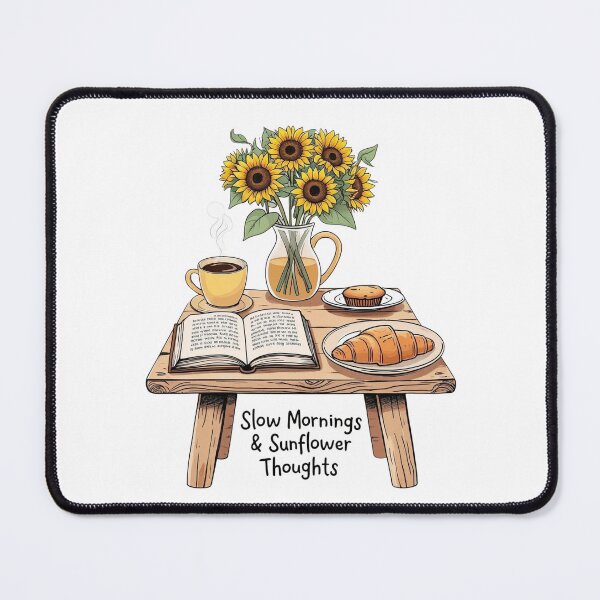 Item preview, Slow mornings & sunflower thoughts designed and sold by CozyinTime.