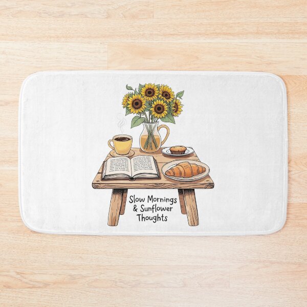 Item preview, Slow mornings & sunflower thoughts designed and sold by CozyinTime.
