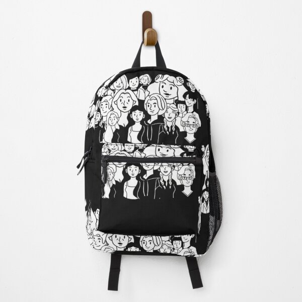 Item preview, black and white faces of people designed and sold by mariana adel.