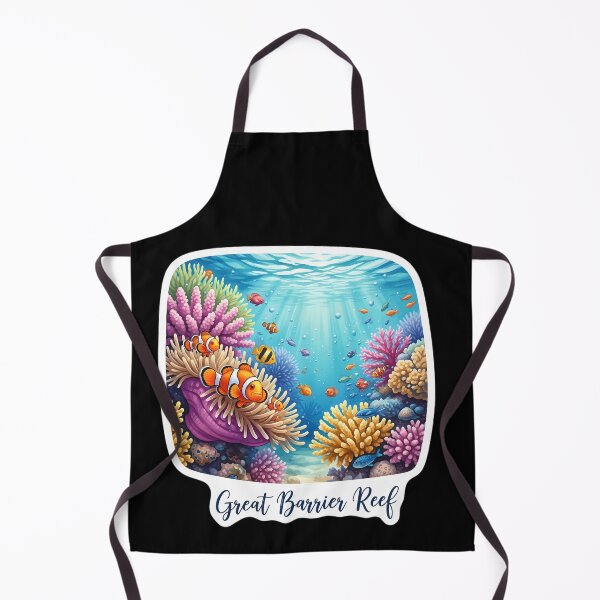 Item preview, Vibrant Coral Reef: A Great Barrier Reef Watercolor Painting designed and sold by Digital Dreams Arts.