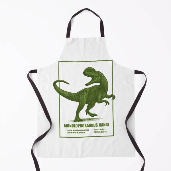 Item preview, Monolophosaurus Jiangi – Vintage Dinosaur Illustration designed and sold by SlatoMato.