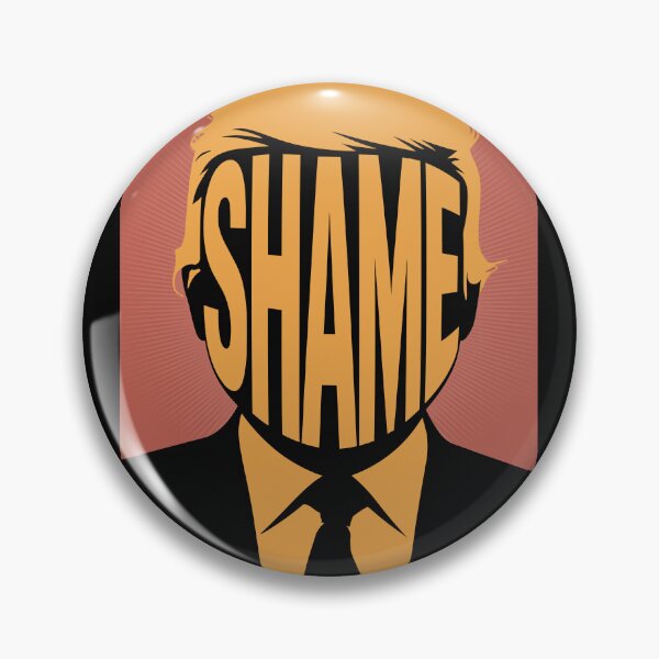 Item preview, Anti-Trump “SHAME” Protest Poster – Bold Political Activist Wall Art designed and sold by just-quotes.