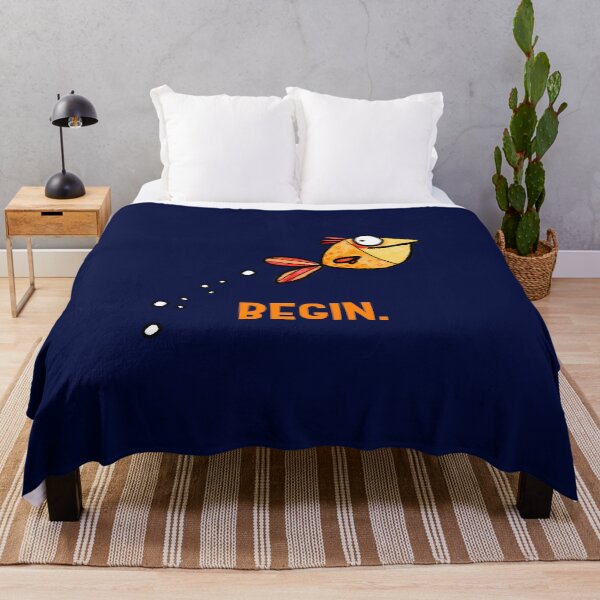 Item preview, Begin - funny fish designed and sold by kobyakov.