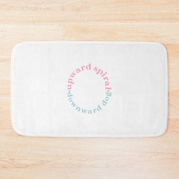 Item preview, Upward Spiral, Downward Dog- aesthetic wellness design  designed and sold by Cosmic Detour .