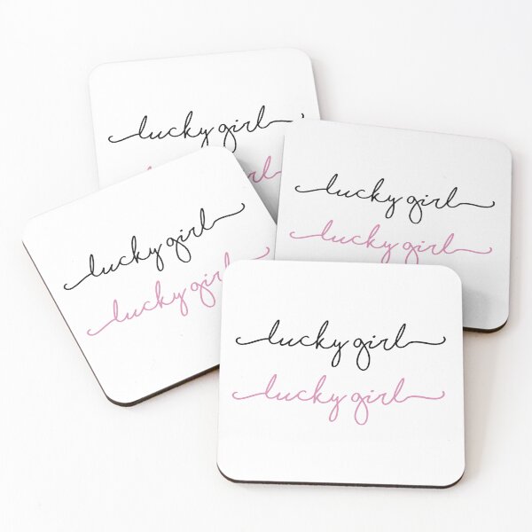 Item preview, Lucky Girl Sticker Pack designed and sold by Cosmic Detour .