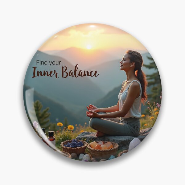 Item preview, Find Your Inner Balance; Yoga Serenity: Aromatherapy’s Gentle Touch designed and sold by Creative-RE.