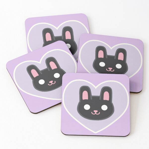 Item preview, Purple heart Bunny designed and sold by ErisMac.