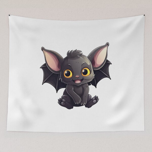 Item preview, little bat sticker designed and sold by Eiwaprints.