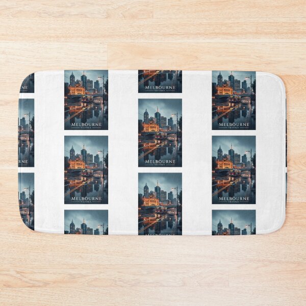 Item preview, Melbourne at Twilight: A Moody and Cinematic Cityscape designed and sold by Digital Dreams Arts.