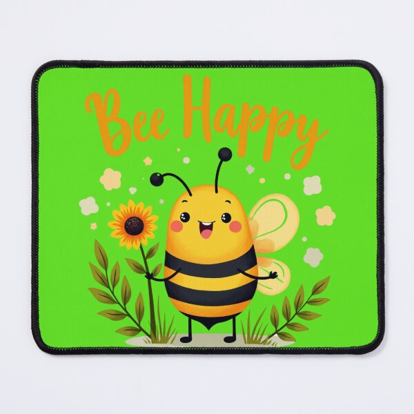 Item preview, Happy Beekeeping Bee with Sunflower Joy designed and sold by Timeless Design.