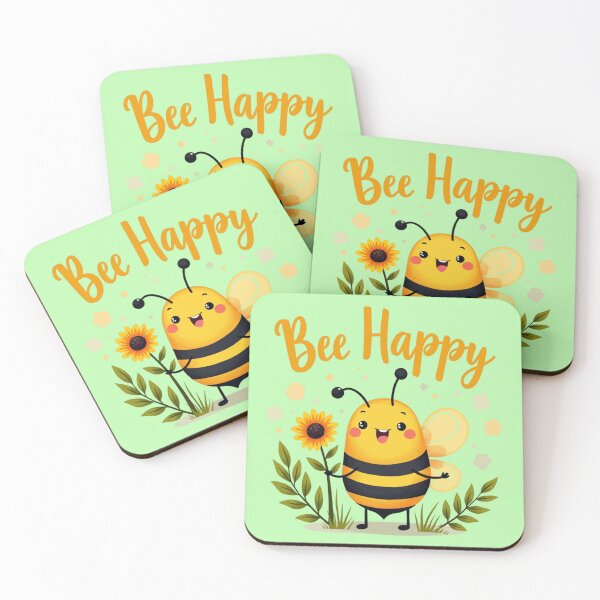 Item preview, Happy Beekeeping Bee with Sunflower Joy designed and sold by Timeless Design.