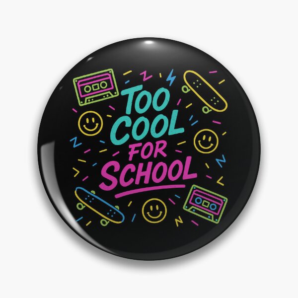 Item preview, Vibrant 'Too Cool For School' Graphic Unisex designed and sold by ThreadQuirk.