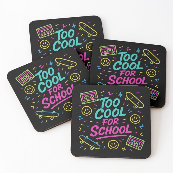Item preview, Vibrant 'Too Cool For School' Graphic Unisex designed and sold by ThreadQuirk.