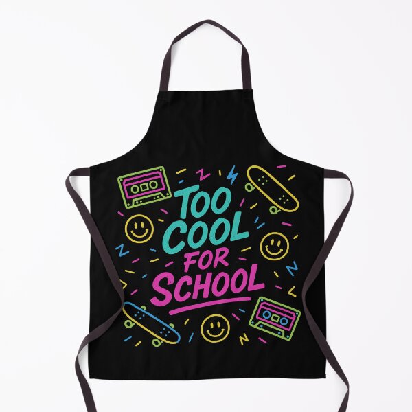 Item preview, Vibrant 'Too Cool For School' Graphic Unisex designed and sold by ThreadQuirk.
