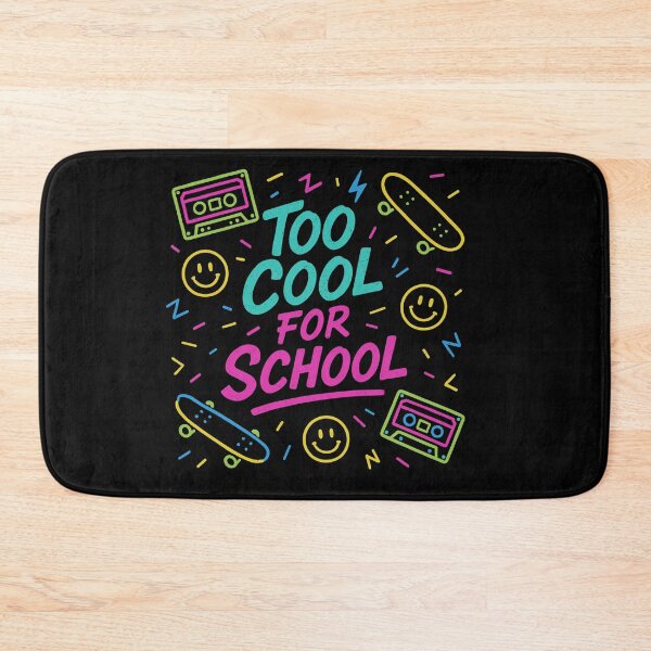 Item preview, Vibrant 'Too Cool For School' Graphic Unisex designed and sold by ThreadQuirk.