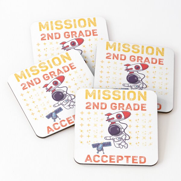 Item preview, Mission 2nd Grade Accepted – Astronaut Back to School Design designed and sold by johsef.