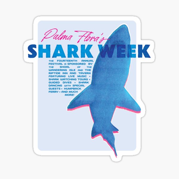 Item preview, Palma Flora Shark Week designed and sold by emilycorene.