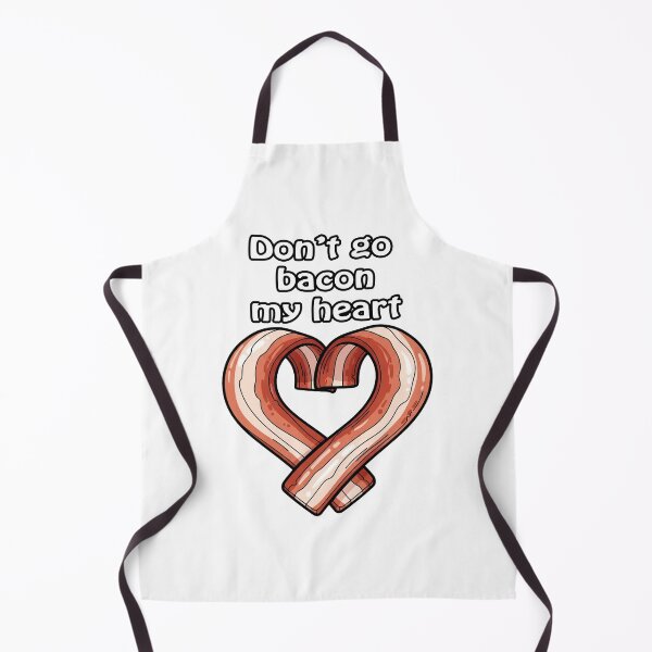 Item preview, Don't go bacon my heart, funny, silly, pun, joke designed and sold by CaptTaters.