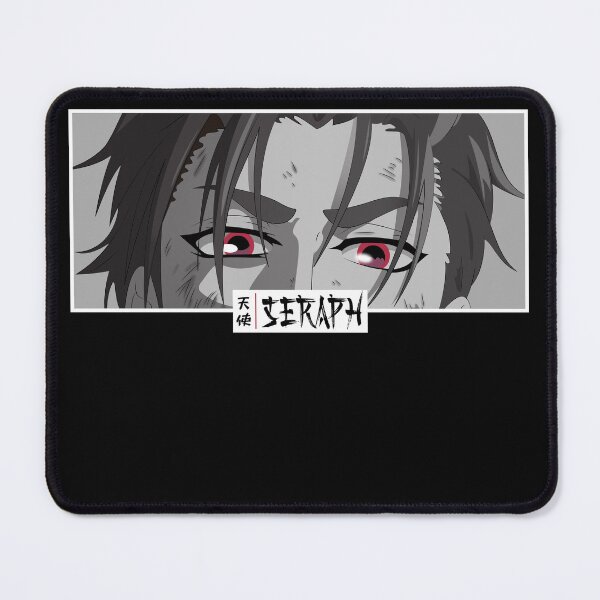Item preview, Seraph Anime Eyes Monochrome Japanese Cozy Manga designed and sold by Otakurypto.