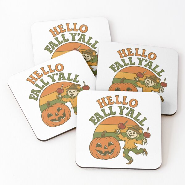 Item preview, Hello autumn everyone with a happy pumpkin designed and sold by JonysCreativeDesigns.