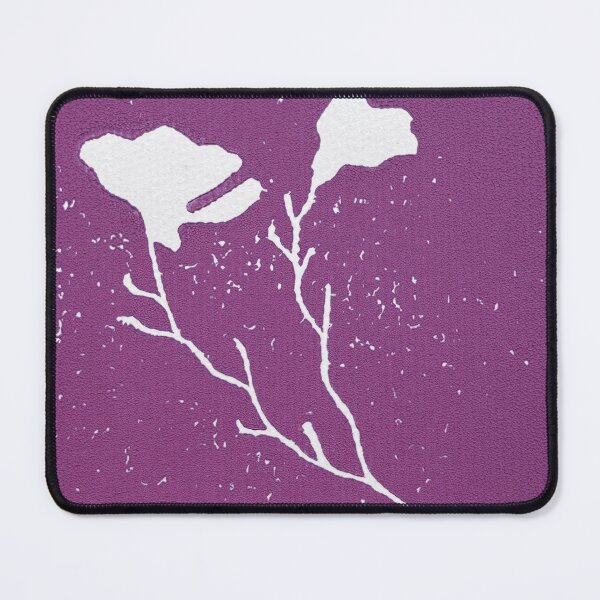Item preview, Linocut Block Print, Purple Flower designed and sold by artybynaty.