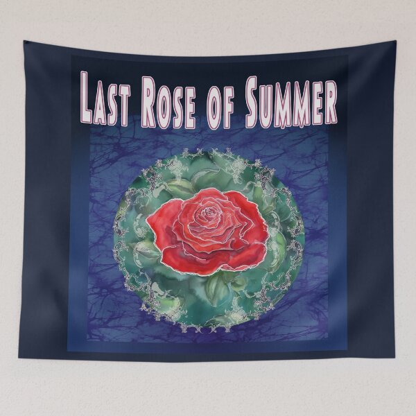 Item preview, Last Rose of Summer Batik designed and sold by AuroraXGreen.