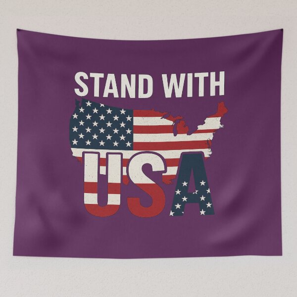 Item preview, Stand with USA designed and sold by ArtAnelira .