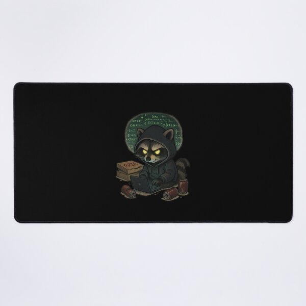 Item preview, Raccoon Hacker Mode designed and sold by Paninides.