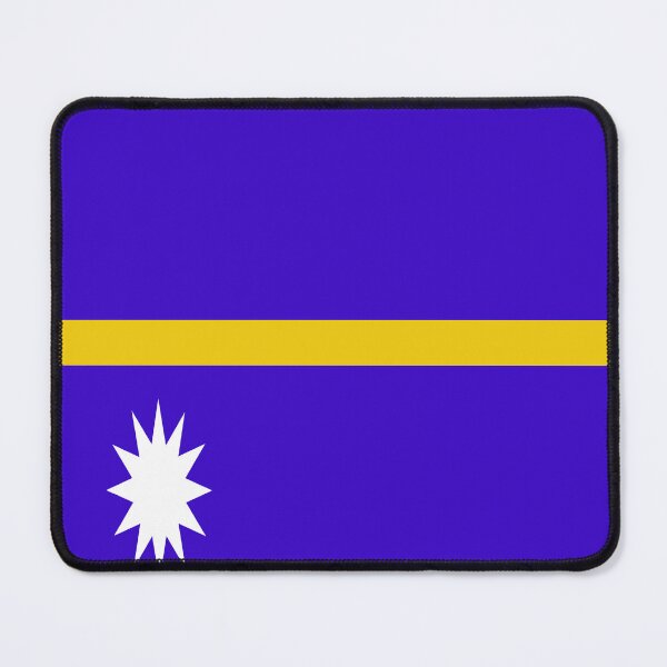 Item preview, National flag of Nauru a tiny island in Micronesia, Australia designed and sold by Peter Etchells.
